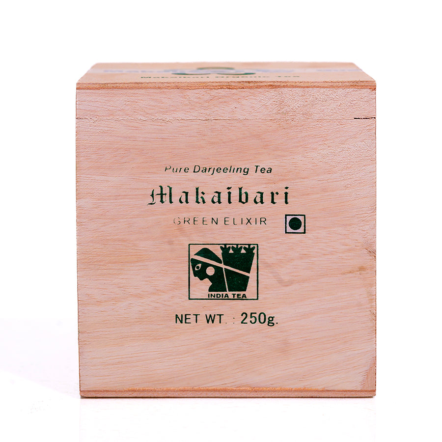 Makaibari Green Exhilir Wooden Box